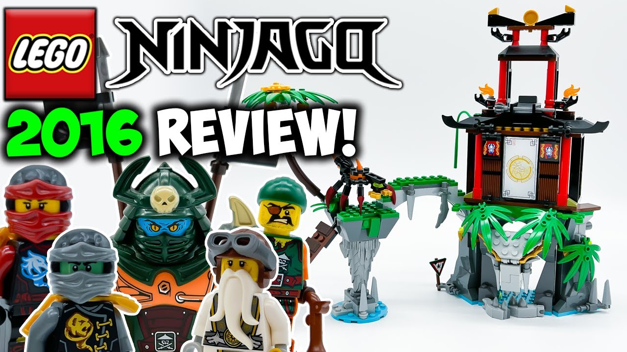2016 Tiger Widow Island Review! LEGO Ninjago Skybound Set 70604