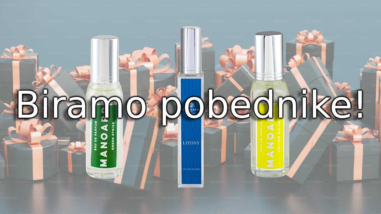 Dopuna zaključka o Manoard parfemima + reakcija na komentare + biranje pobednika!