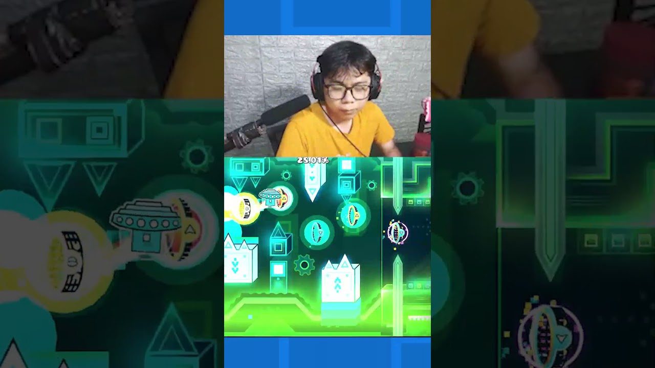 C&oacute; Thật L&agrave; Ấn Theo Nhạc?! #geometrydash #newrecord #extremedemon #longhunter