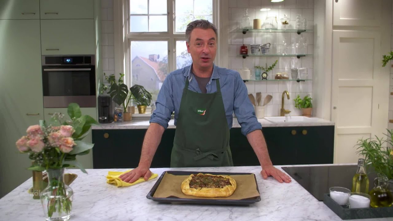 Kökets middag: Västerbottensgalette med kantareller - Köket