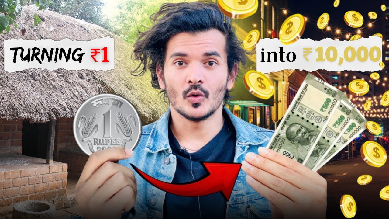 Making Rs 1 to Rs 10,000 in 24hrs Challenge | Azmaik Challenge