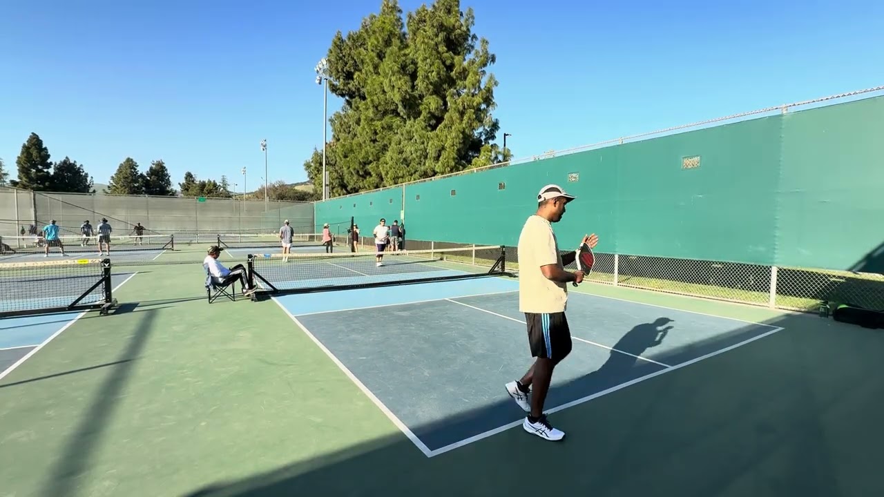 2026/03/19: David/Ashok (6.22 DUPR) vs. Thakur/Patel (6.20 DUPR)