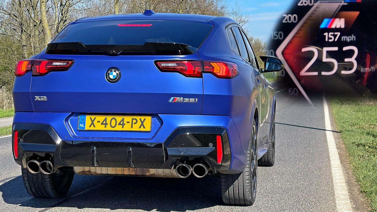 2024 BMW X2 M35i | 0-100 100-200 0-250 ACCELERATION SOUND & POV