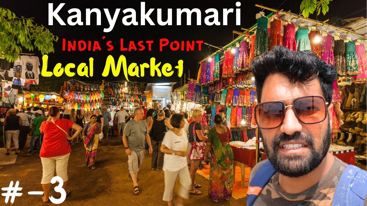 How Cheap India's Last Point Market | Kanyakumari Local Market | 4K
