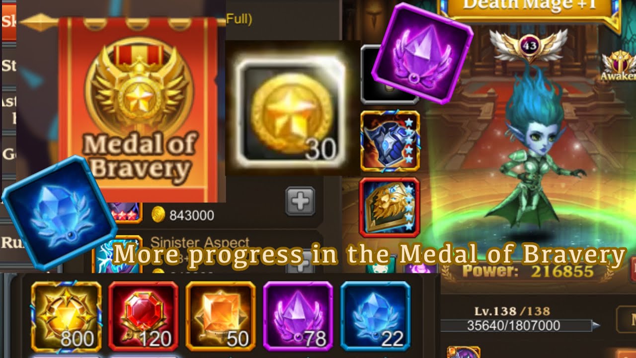 More Medal of Bravery Progress - Heroes Charge