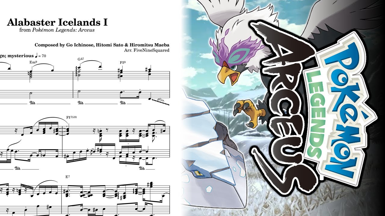 Alabaster Icelands 1 - Pokémon Legends: Arceus | Piano Arrangement