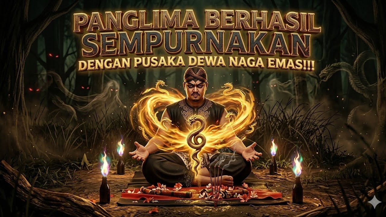 PANGLIMA BERHASIL SEMPURNAKAN PUSAKA DEWA NAGA EMAS!!!