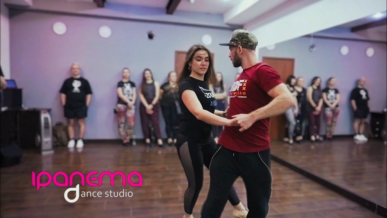 Maxim Chistokletov and Oksana Zemtsova.#Zouk demo I'hommeD'uneFemme