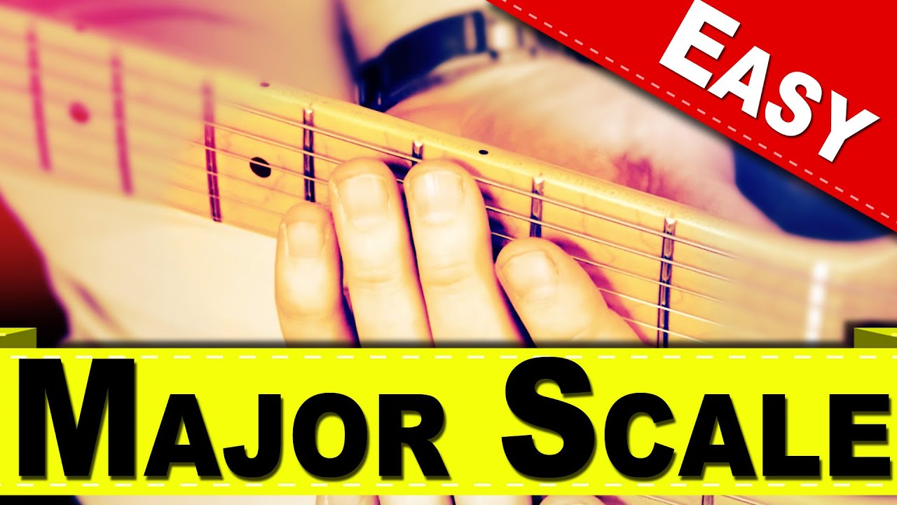 MAJOR SCALES | G Major Scale | E String | Major Scale In Any Key |SuperEpicAwesome