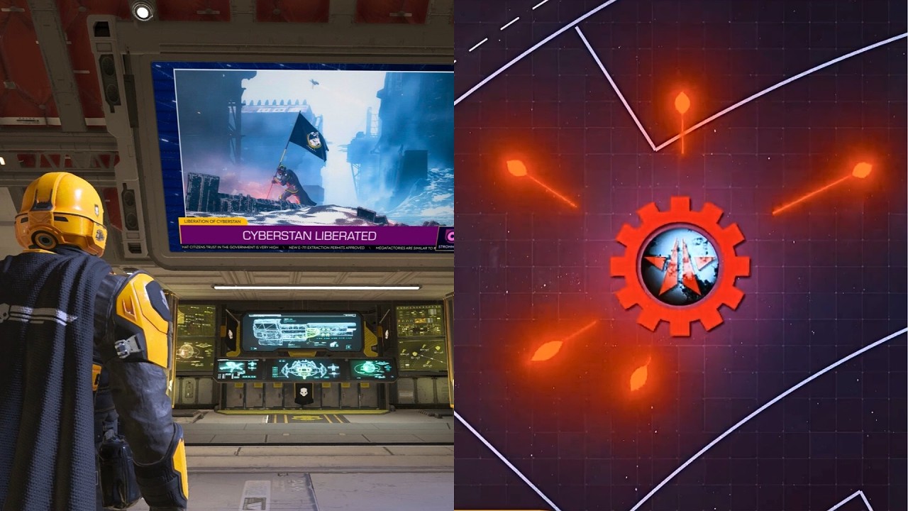 Alternate Reality where Cyberstan was Liberated in Helldivers 2