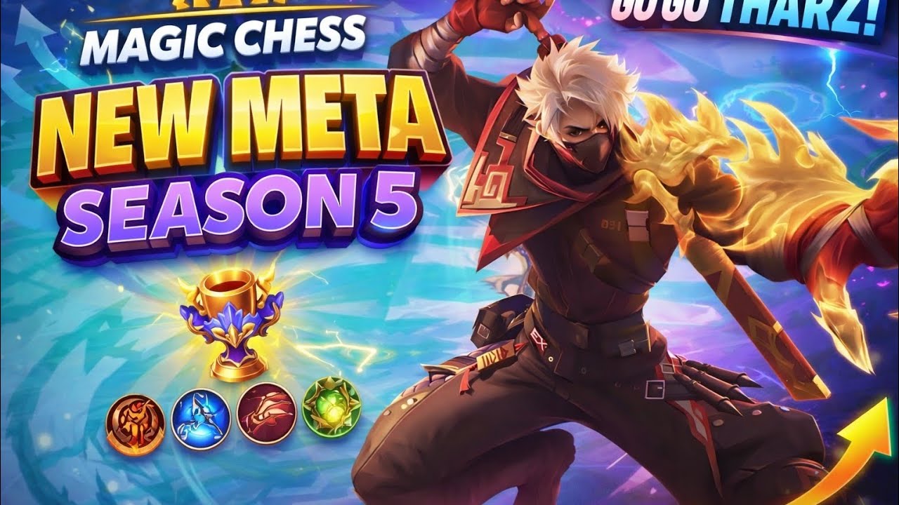 НЕОСТАНОВИМЫЙ ВПЕРЁД, ТАРЦ 🔥 МЕТА 5 СЕЗОНА #magicchessgogo