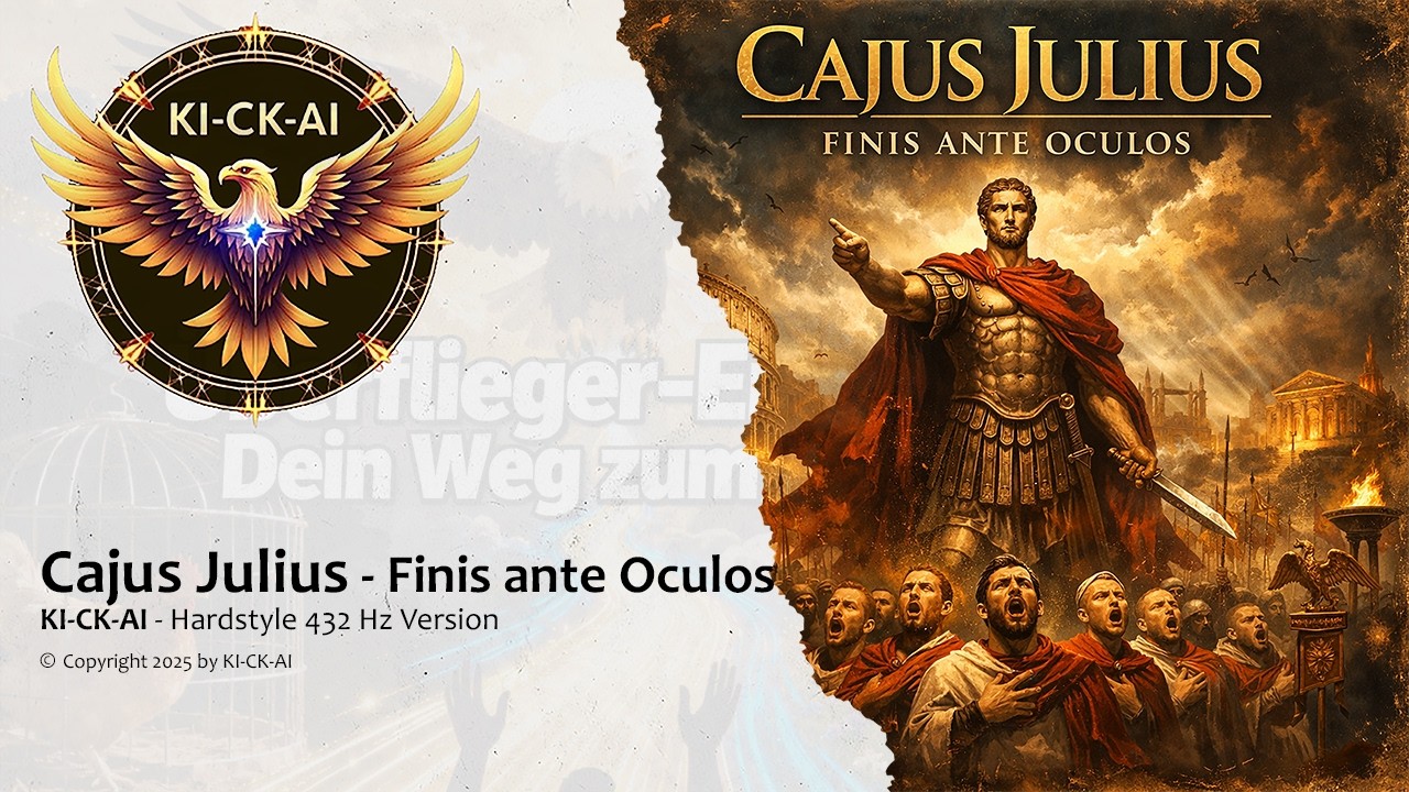 KI-CK-AI – Cajus Julius – Finis Ante Oculos – 432 Hz / Fokus, Wille & Zielerreichung