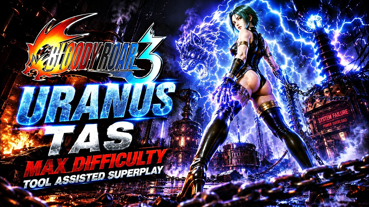 【TAS】BLOODY ROAR 3 (PS2) - URANUS THE CHIMERA (SECRET BOSS)