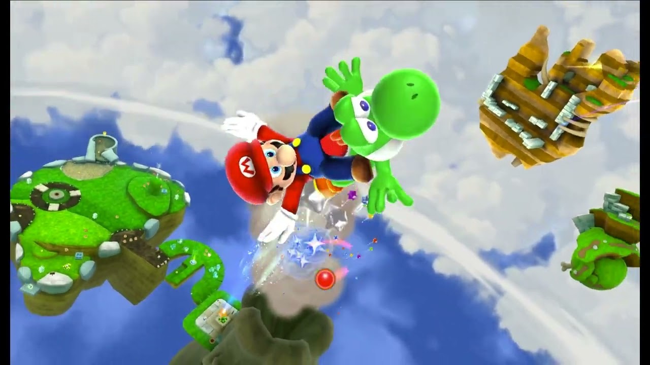 Super Mario Galaxy 2 | Yoshi Star Galaxy (Green Stars)