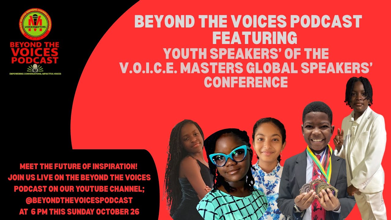 Round table talk with the youth speakers of V.O.I.C.E. Masters Global Speakers' Conference