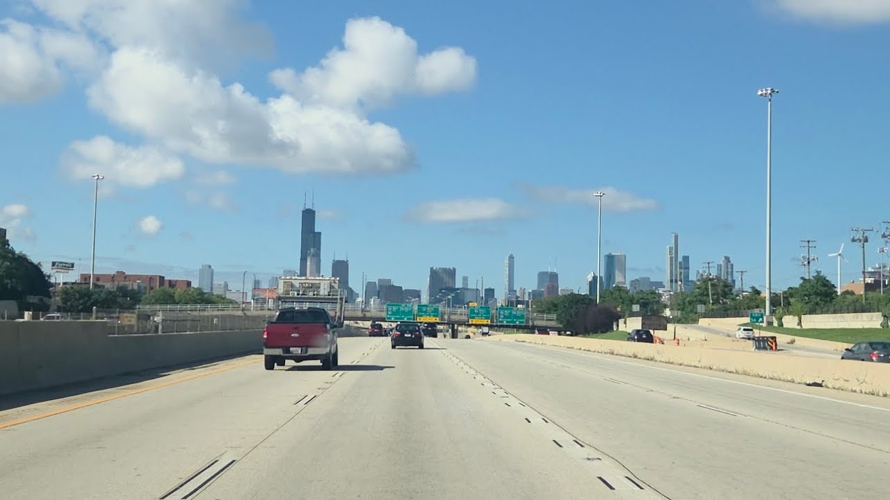 Drive with me into Chicago Illinois | I-94