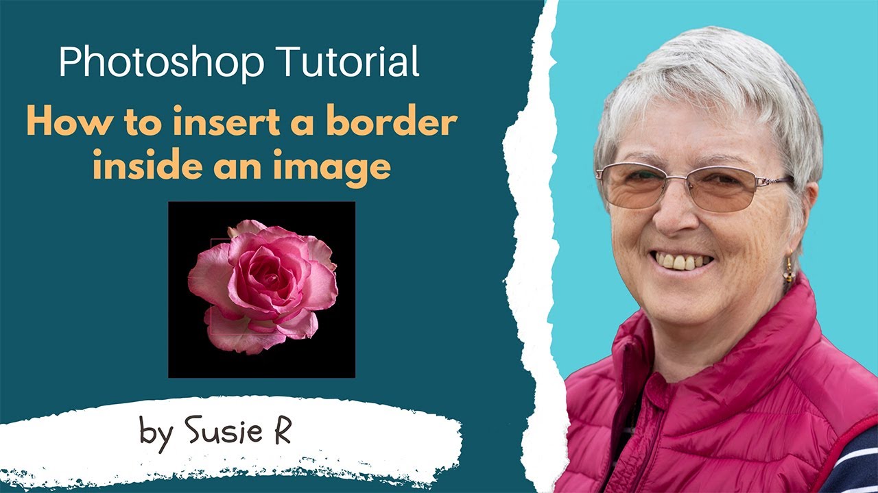 Inserting a frame inside an image In Photoshop