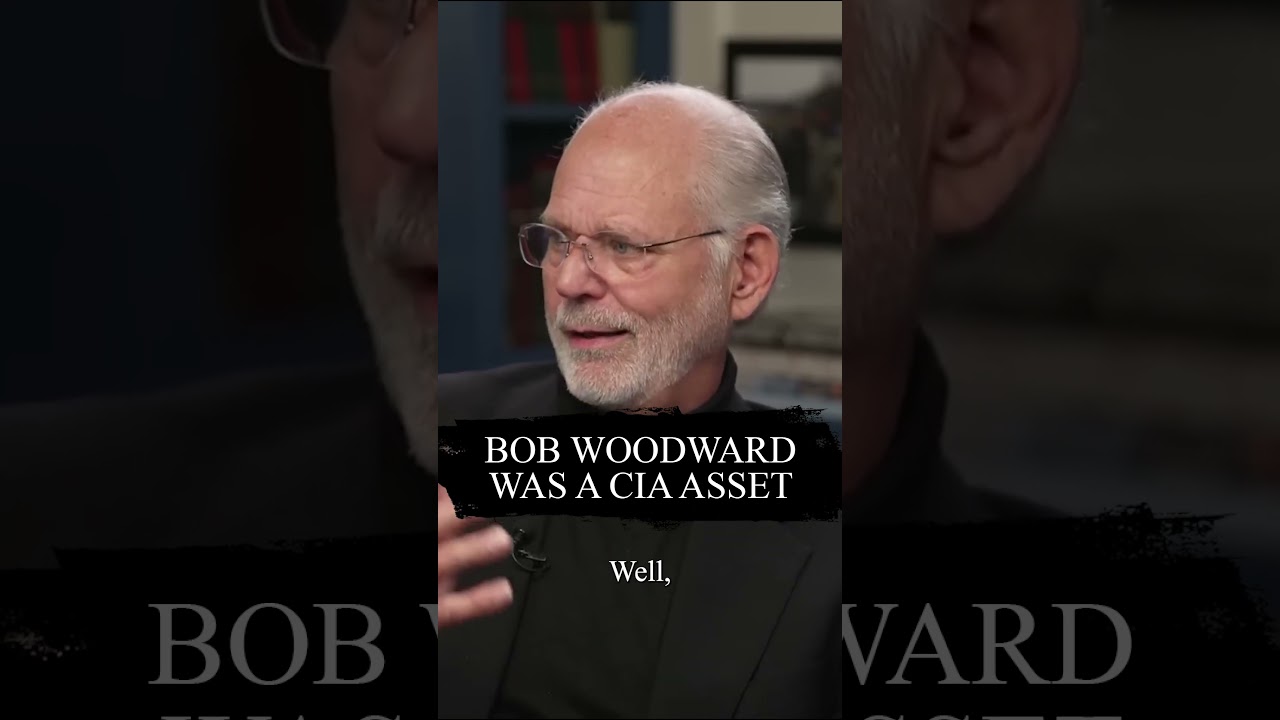 Bob Woodward Was a CIA Asset | Former CIA Kevin Shipp | #candaceowens #whistleblower #deepstate