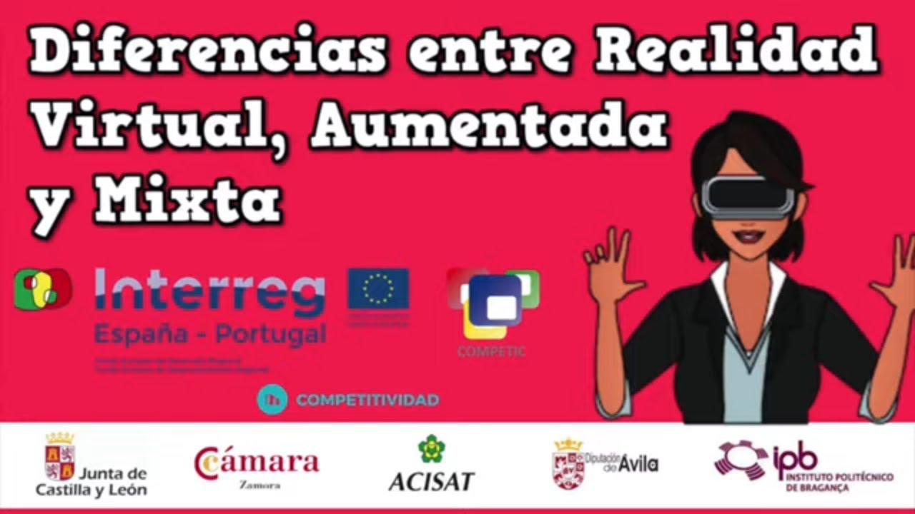 Diferencias entre realidad virtual, aumentada y mixta