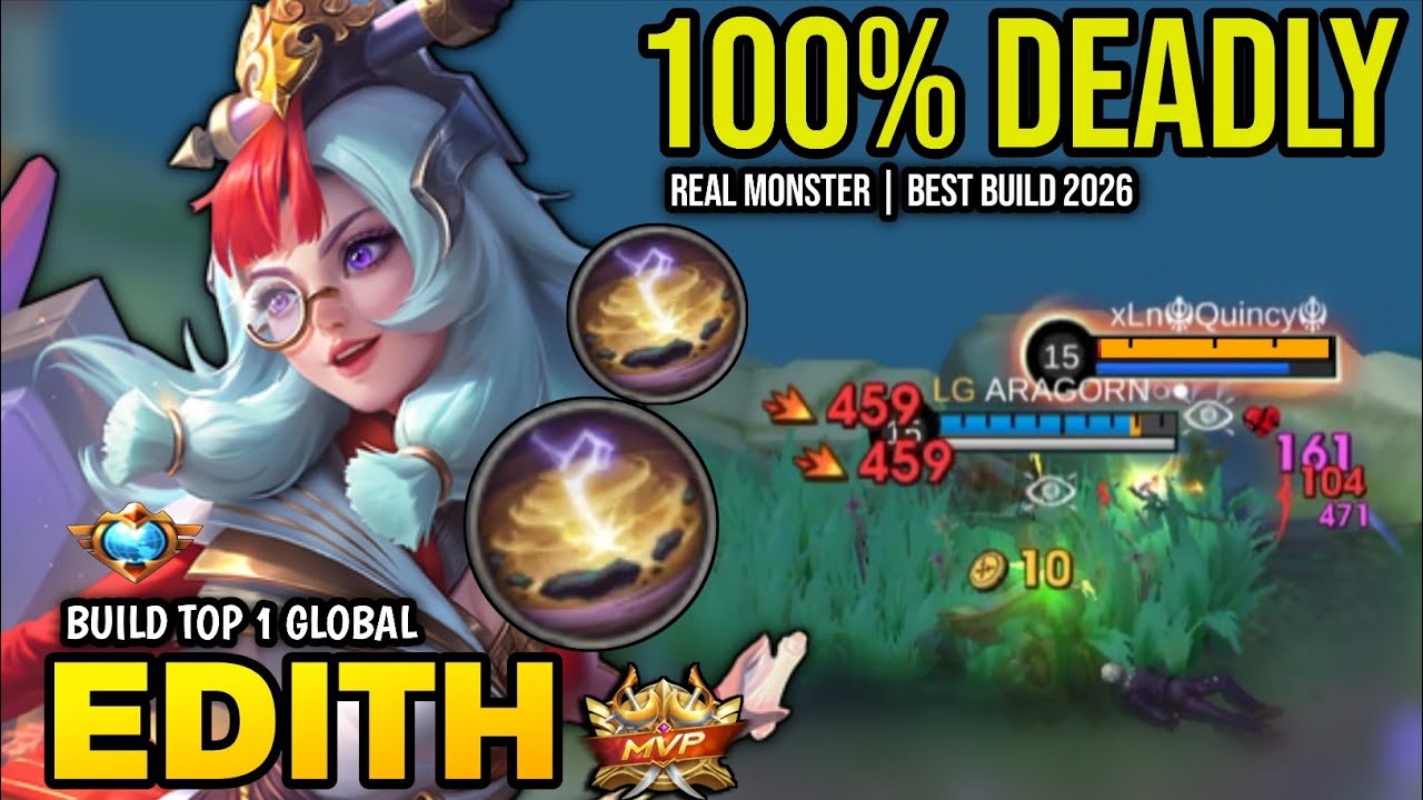 EDITH BEST BUILD 2026 | BUILD TOP 1 GLOBAL EDITH GAMEPLAY | MOBILE LEGENDS✓