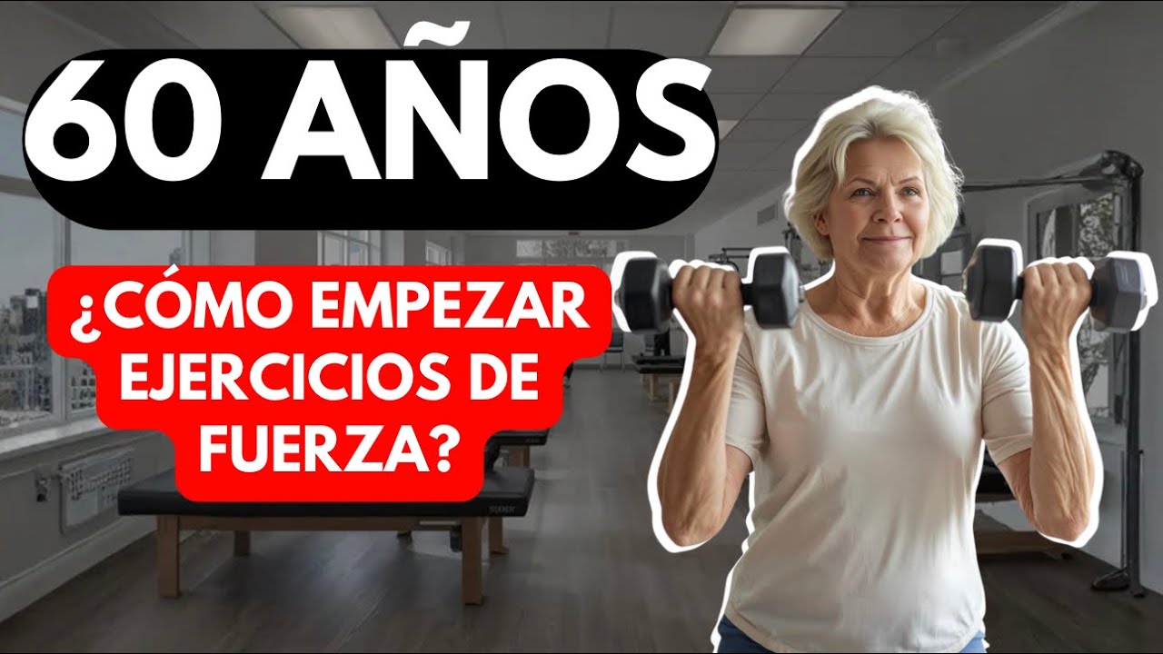 Rutina de fuerza para adultos mayores