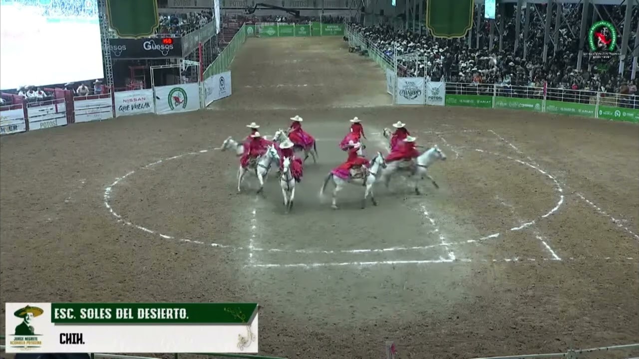 Escaramuza Soles del Desierto SEMIFINAL | SLP 2023