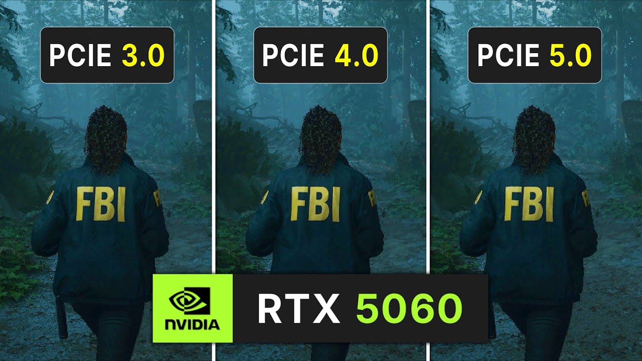 🔥 RTX 5060: PCIe 3.0 vs 4.0 vs 5.0 &ndash; Does PCIe Speed Actually Matter?