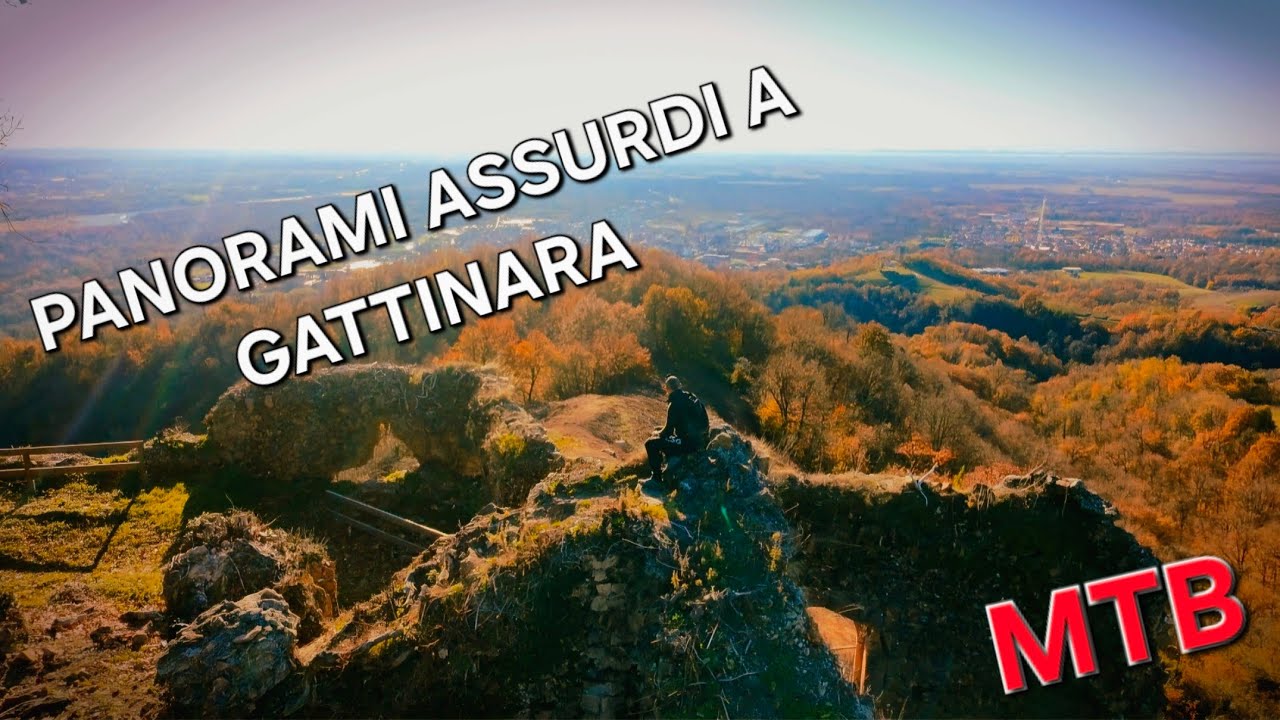 Gattinara MTB Enduro: Torre delle Castelle, trail del Benzinaio e Nervi 🔥 Panorama incredibile