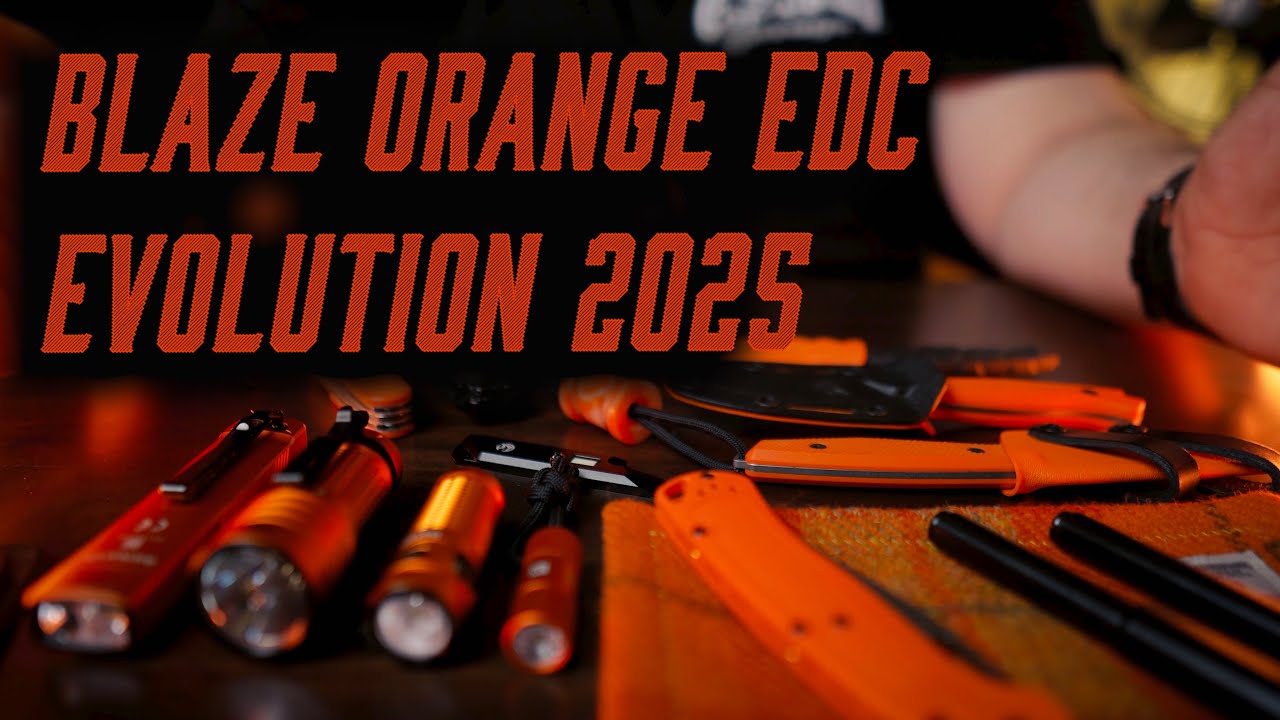 Blaze Orange EDC Evolution 2025