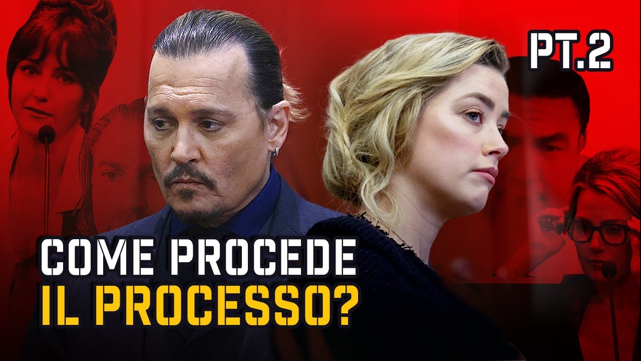 #02 JOHNNY DEPP E AMBER HEARD: NOVITA' SUL PROCESSO | Vip Crime
