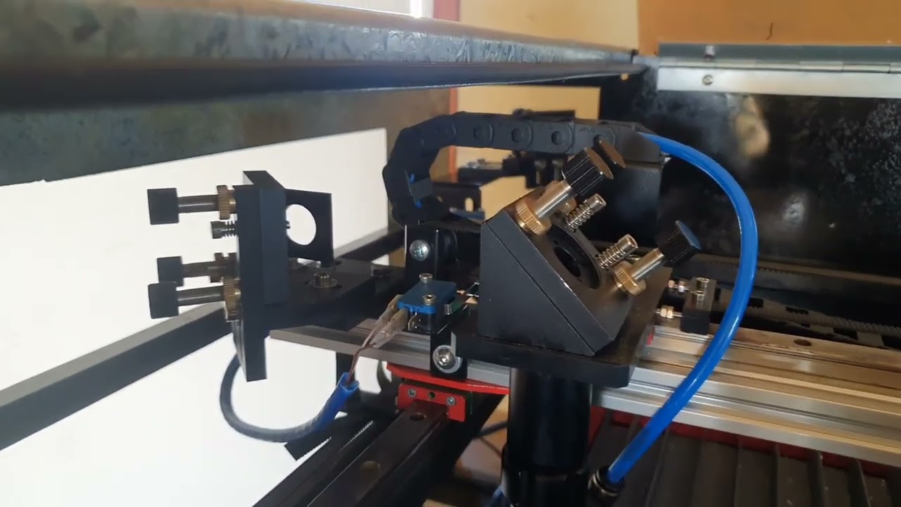 My DIY Co2 Laser Build pt4 - The case is almost done and the Tube is in.