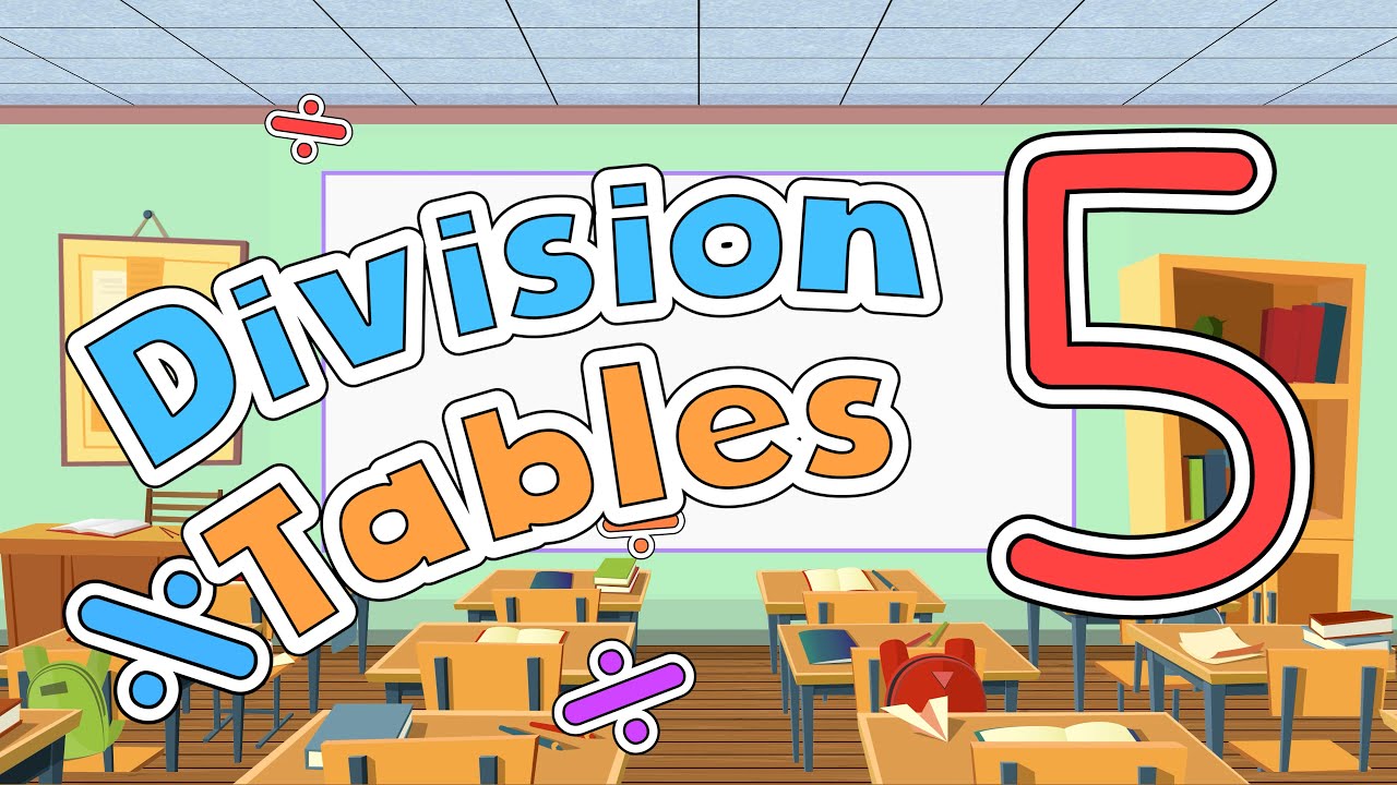 Division Tables 5 | Jack Hartmann