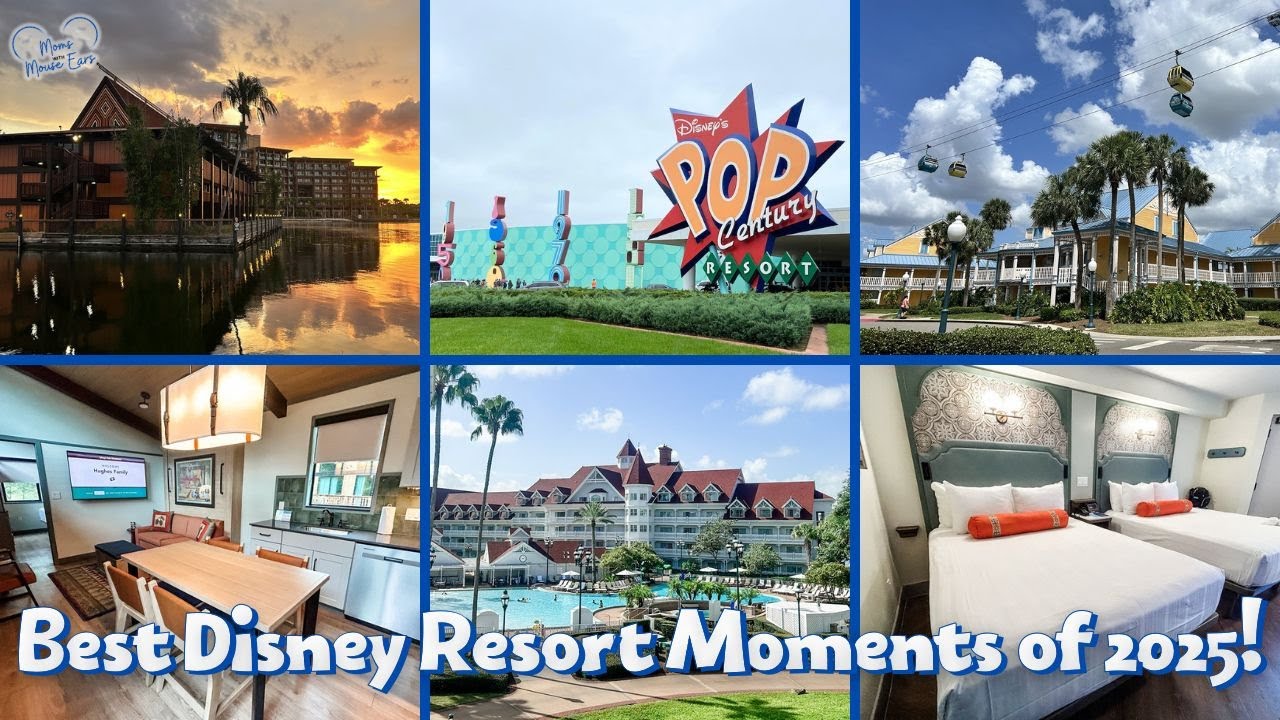 Лучшие моменты в Disney Resorts в 2025 году | Советы по планированию посещения Disney World