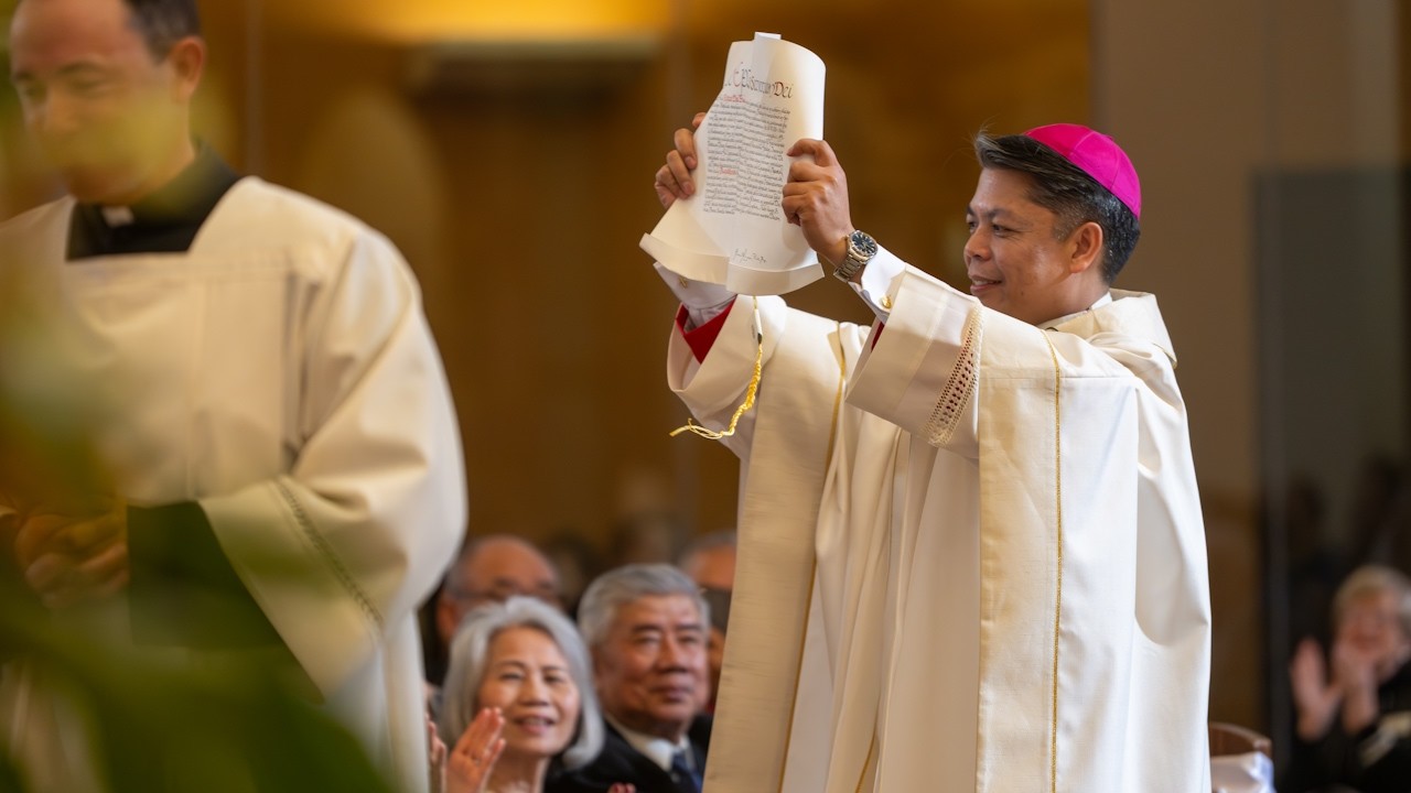 Auxiliary Bishop Peter Dai Bui’s remarks during his Ordination Mass on February 17, 2026