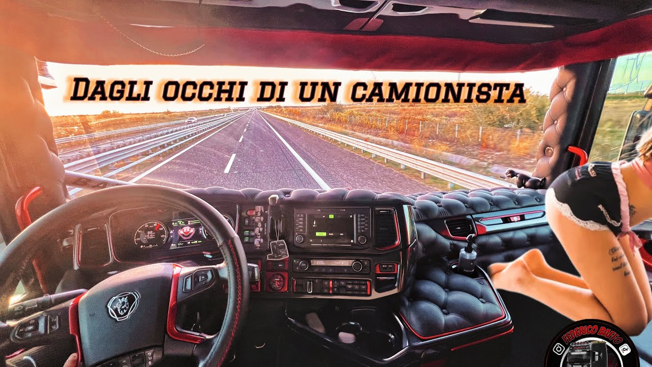 DAGLI OCCHI DI UN CAMIONISTA TRA INCIDENTI🆘 E RALLENTAMENTI😭        (Trucker Baffo)