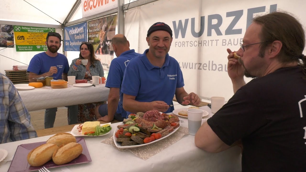 PUNKTum Bürgerfrühstück zum Heimatfest in Mansfeld