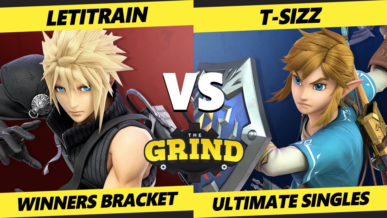 The Grind 198 - LetItRain (Cloud) Vs. T-Sizz (Link) Smash Ultimate - SSBU