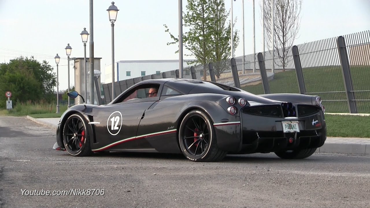Pagani Rally 2016 Start - Huayra BC, Zonda Nonno, La Monzalisa and many more