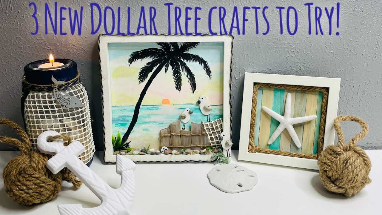 Summer/Nautical DIY (3) Dollar Tree