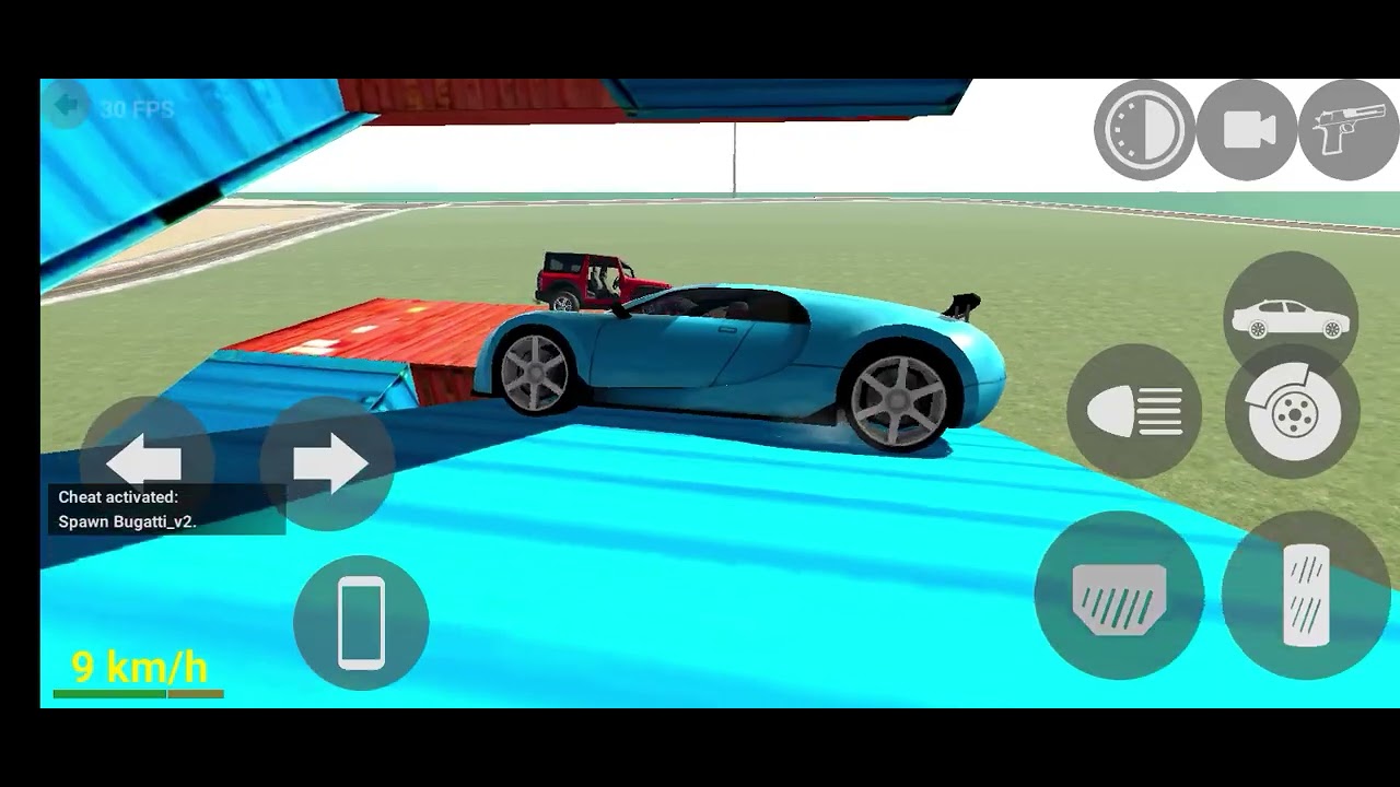 Lambgorni Car ko Ramp pe kaise chadhaye new update 🏎️▶️🎯 ||#newupdatefeatures #games #entertainment 