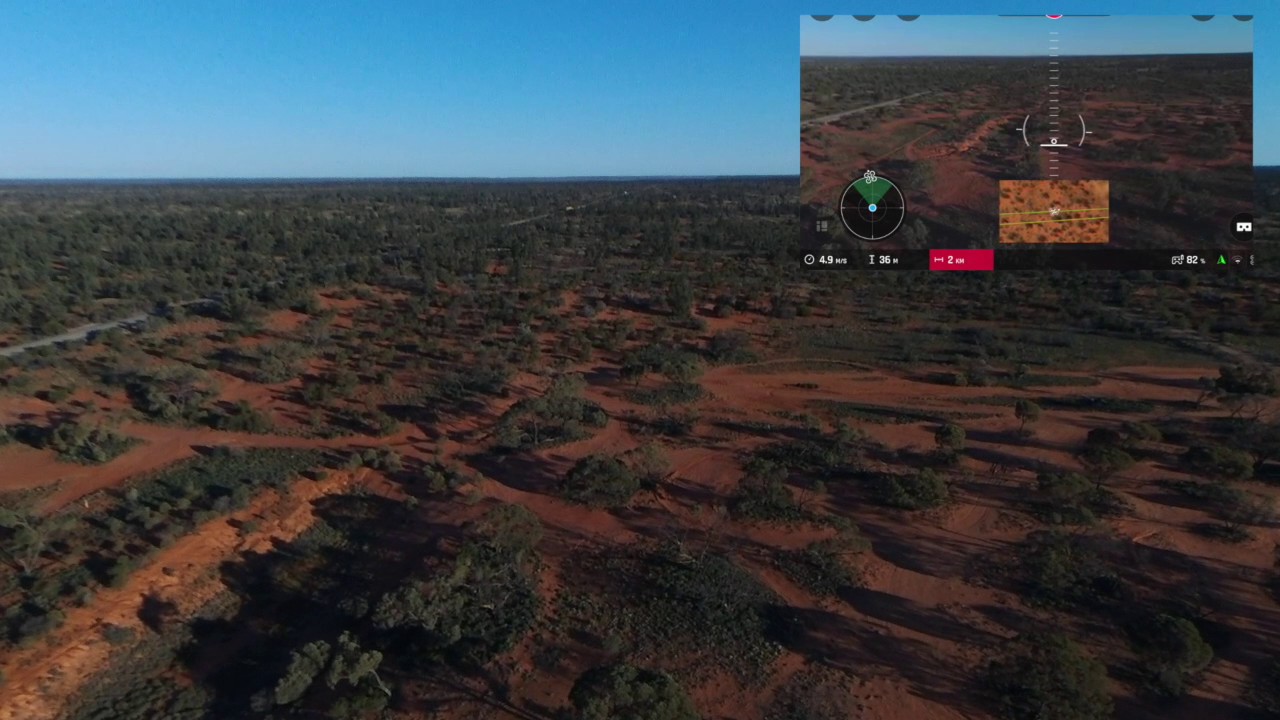 Drone Vision - Parrot Bebop 2 Range Test 3.4km ! Limit