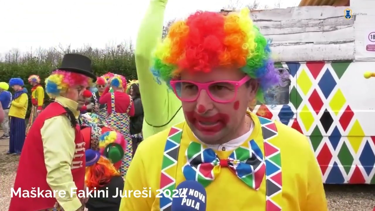 Ma&scaron;kare Fakini Jure&scaron;i 2024 - Pazin