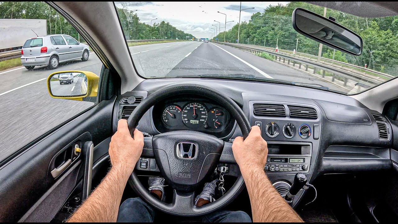 2001 Honda Civic [1.4 16V 90 HP] |0-100| POV Test Drive 