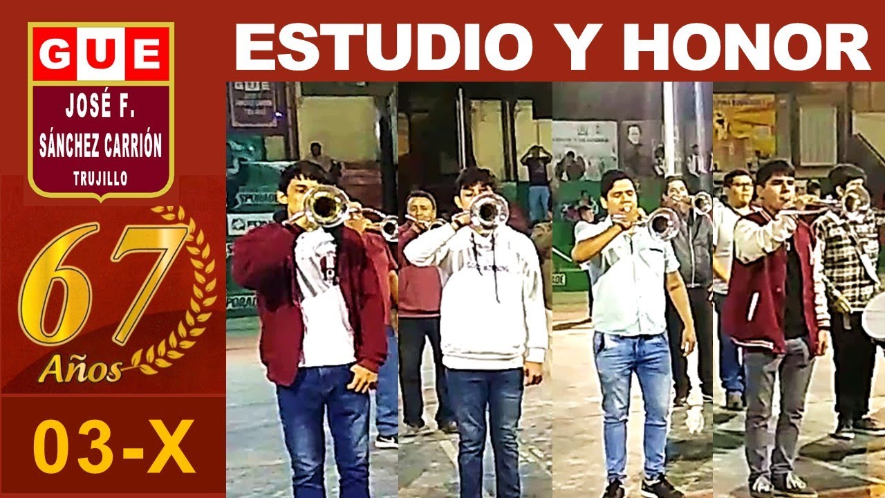 03/24 - MARCHAS MILITARES PERUANAS - Banda  Exalumnos 