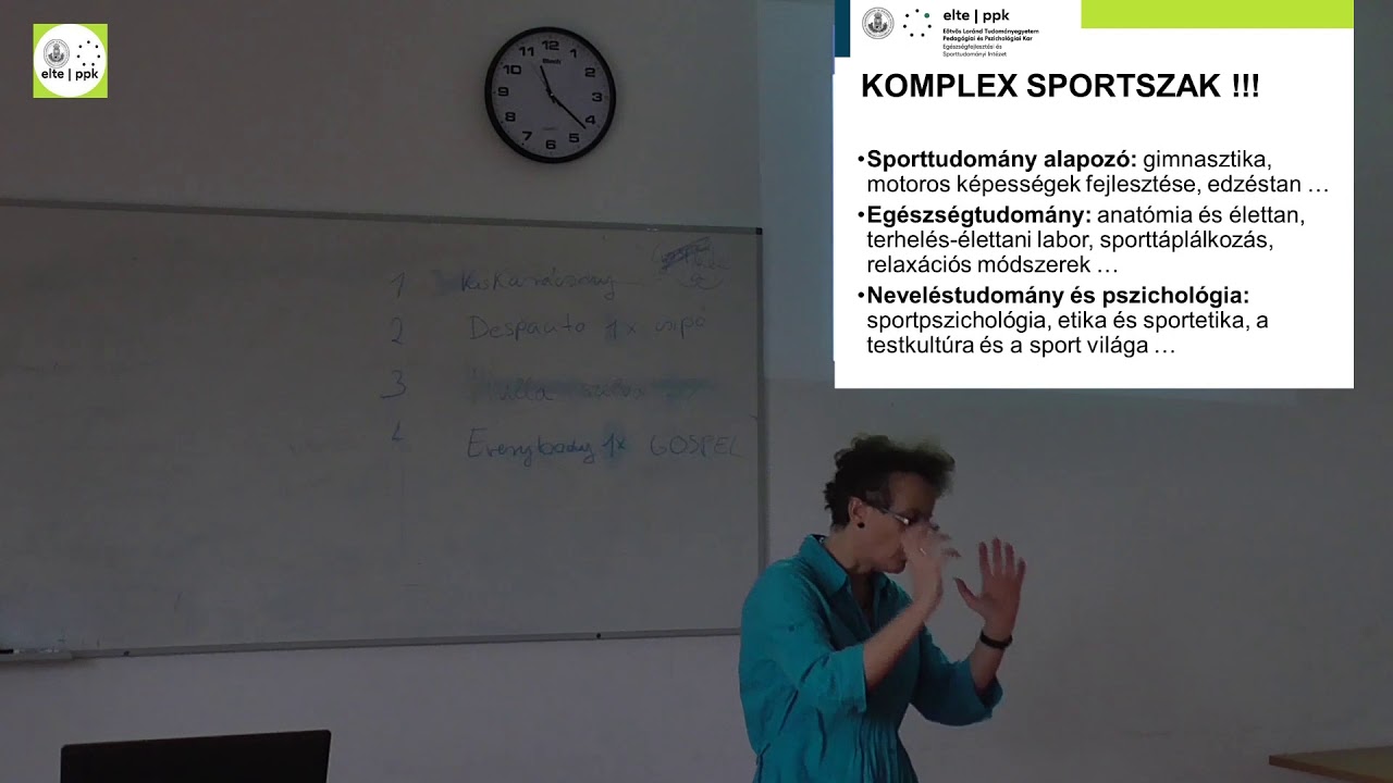 Edző BSc - tájékoztató előadás