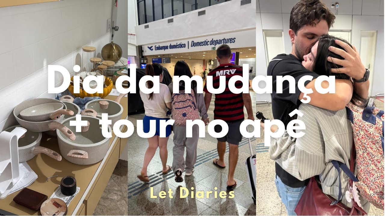 LET DIARIES: chegando em SP pra morar + tour pelo apê 📍