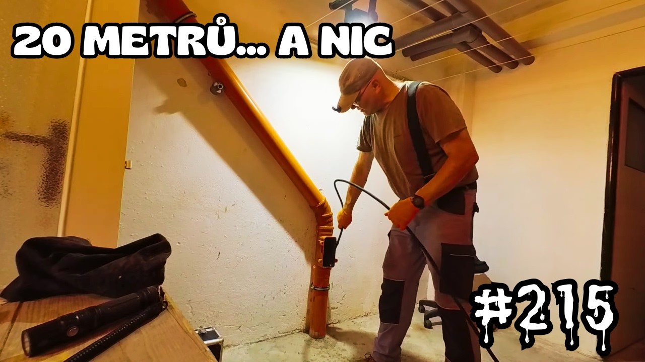 My už to známe, to je celý ucpaný 💩 | 20 metrů... a nic 😱 | ČISTIČ ODPADU #217