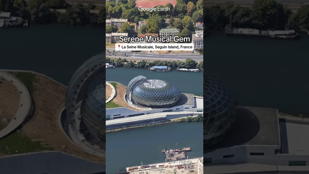 La Seine Musicale, a prominent cultural venue. #shorts #france #architecture