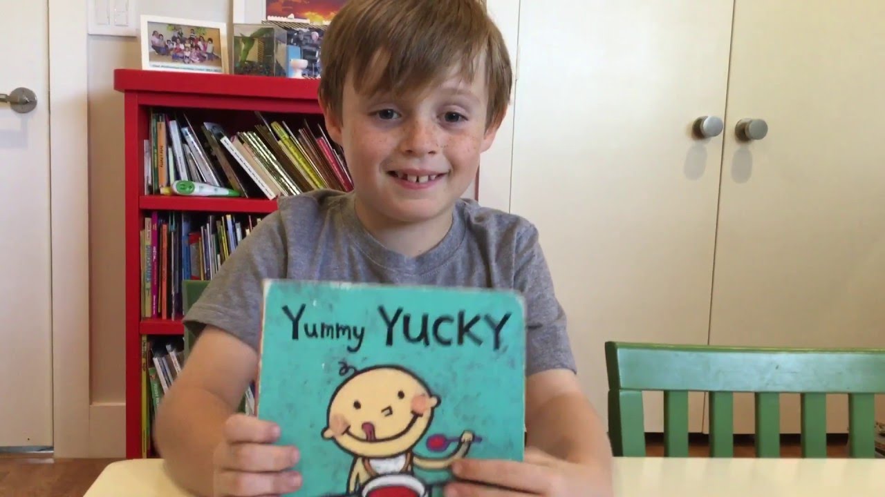 SEBASTIAN READS to kids: Yummy Yucky by Leslie Patricelli