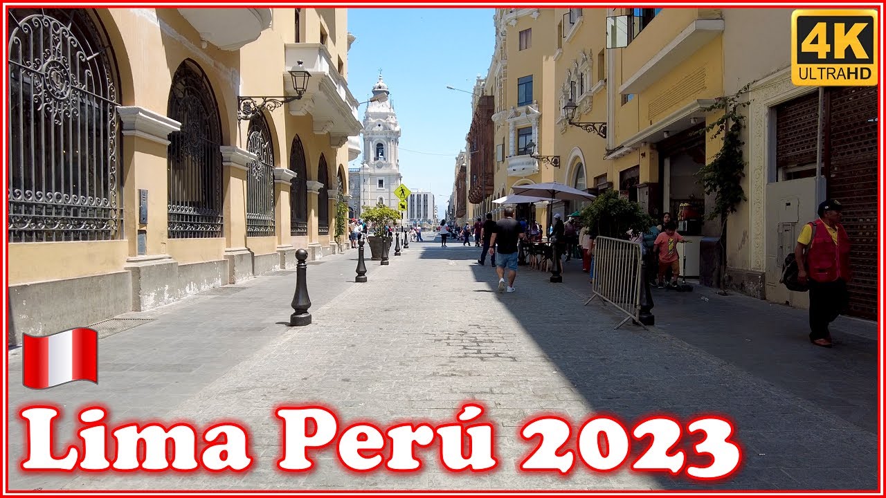As&iacute; luce ⚒ Peatonalizaci&oacute;n en el Jir&oacute;n Callao  🚶 | Centro de Lima | Enero 2023 | LIMA PERU 🇵🇪